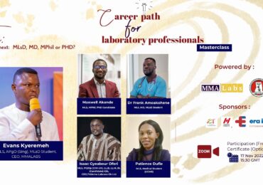 MASTERCLASS – CAREER PATH FOR LABORATORY PROFESSIONALS